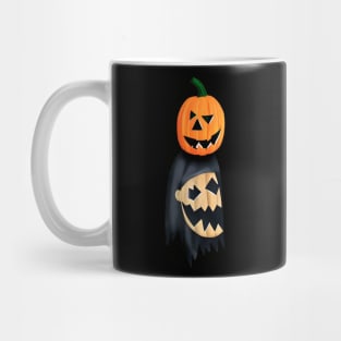 Halloween Scary Evil Pumpkin Funny Pumpkin Head Mug